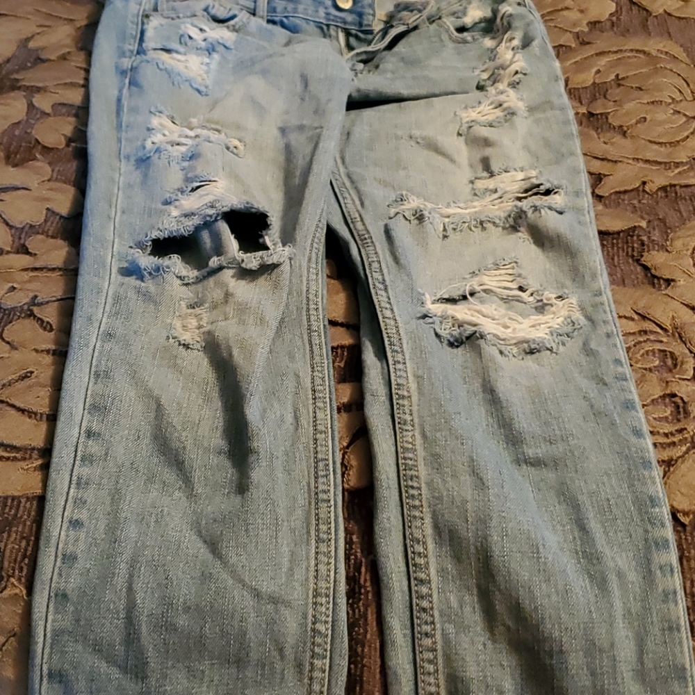 Hollister distressed jeans